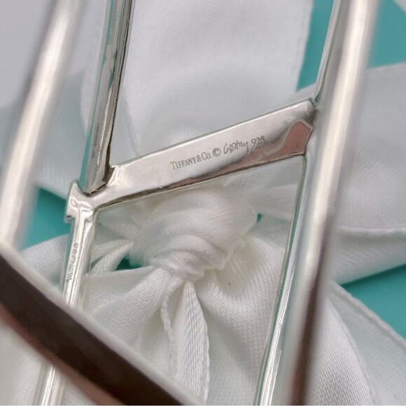 Tiffany & Co. Frank Gehry Torque Open Bangle Bracelet Sterling Silver Vintage - Picture 6 of 13